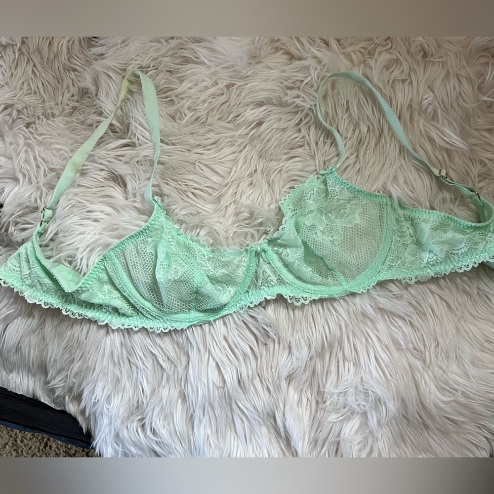 savage fenty lace bra 36c